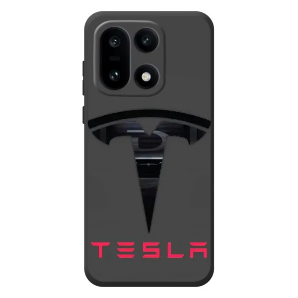 Чехол с рисунком «Logo TESLA» для OnePlus 15 Чехол с рисунком «Logo TESLA» для OnePlus 15