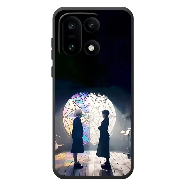 Чехол с рисунком «Уэнсдей и Энди» для OnePlus 15 Чехол с рисунком «Уэнсдей и Энди» для OnePlus 15