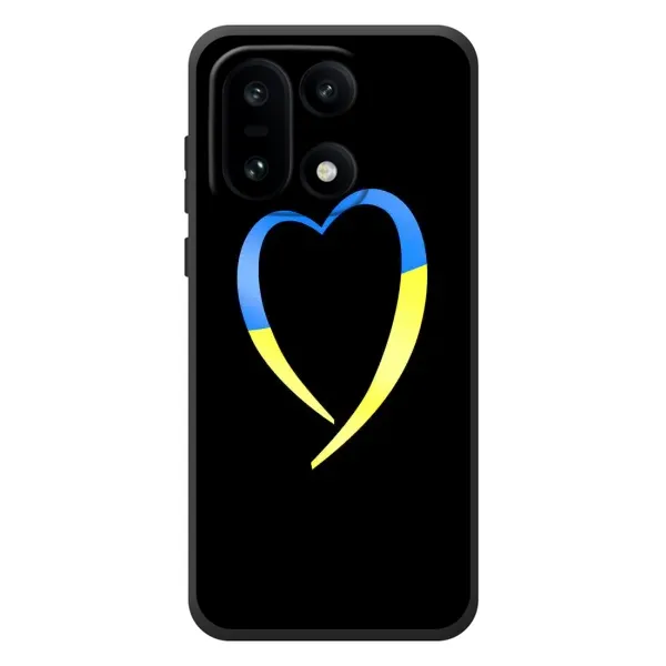 Чехол с рисунком «Украинское сердце» для OnePlus 15 Чехол с рисунком «Украинское сердце» для OnePlus 15