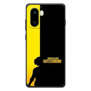 Чохол (TPU) з картинкою "Лого Пабг" на Ono+ 15Р (Battlegrounds)