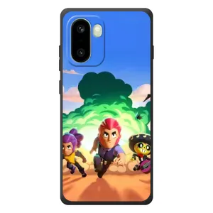 Силиконовый Чехол на OnePlus 15R с картинкой Brawl Stars (Бравел Старс)