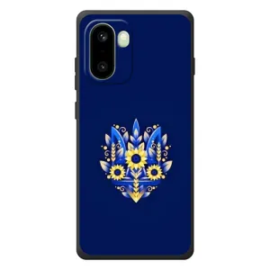 Чохол Укр Символіка для OnePlus 15R (Квітучий Герб)
