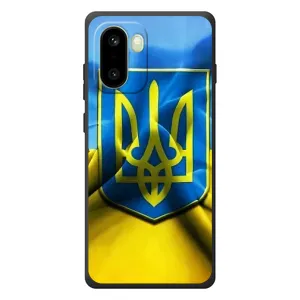Чохол з картинкою (Патріотичний ГЕРБ) на OnePlus 15R (Герб і Прапор України)