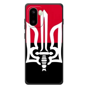 Чохли УПА (Червоно-Чорний) на OnePlus 15R (Герб України)