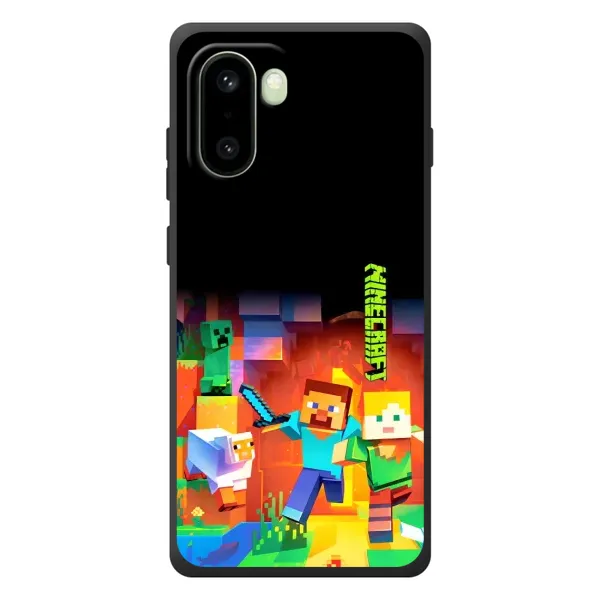 Чехол с рисунком «Герой Майнкрафт» для OnePlus 15R Чехол с рисунком «Герой Майнкрафт» для OnePlus 15R