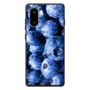 Чехол с изображением вкусной еды для OnePlus 15R (Голубика)