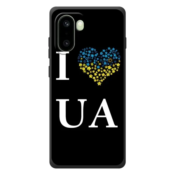 Чехол с рисунком «I Love UA» для OnePlus 15R Чехол с рисунком «I Love UA» для OnePlus 15R