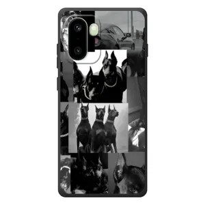 Чехол ДОБЕРМАН для OnePlus 15R (Коллаж Доберман)
