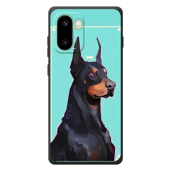 Чехол с рисунком «Король доберман» для OnePlus 15R Чехол с рисунком «Король доберман» для OnePlus 15R