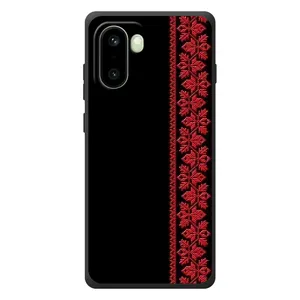 Силіконовый Чохол на OnePlus 15R (Червона вишиванка)