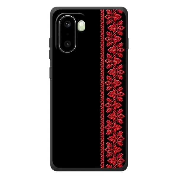 Чехол с рисунком «Красная Вышиванка» для OnePlus 15R Чехол с рисунком «Красная Вышиванка» для OnePlus 15R