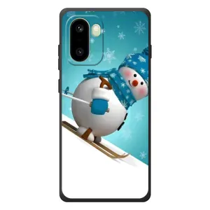 Чохол з зимовим принтом для Ono+ 15Р (Лижник)
