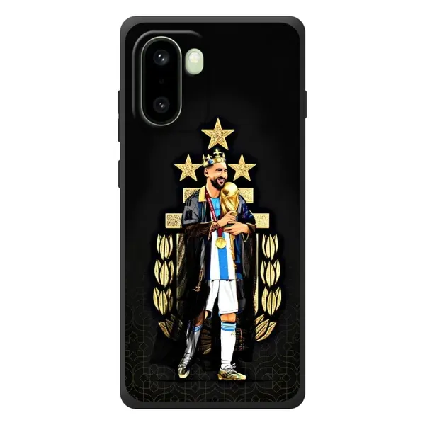 Чехол с рисунком «Месси король» для OnePlus 15R Чехол с рисунком «Месси король» для OnePlus 15R
