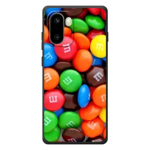 Чехол с изображением вкусной еды для OnePlus 15R (Разноцветные M&M'S)