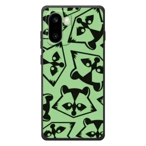 Силиконовый Чехол с Енотами на OnePlus 15R (Мордочки Енота)