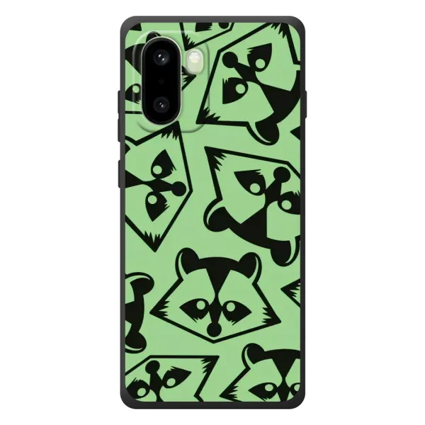 Чехол с рисунком «Мордочки Енота» для OnePlus 15R Чехол с рисунком «Мордочки Енота» для OnePlus 15R