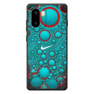 Силиконовый Чехол на OnePlus 15R с картинкой Nike (Найк зеленый)