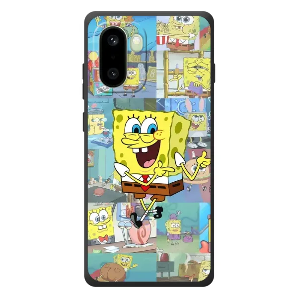 Чехол с рисунком «Радостный Спанч Боб» для OnePlus 15R Чехол с рисунком «Радостный Спанч Боб» для OnePlus 15R