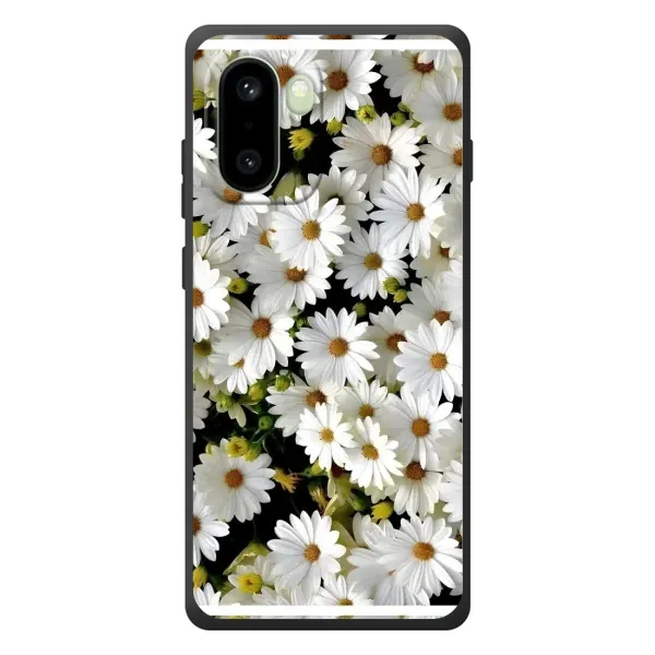 Чехол с рисунком «Рамка в ромашках» для OnePlus 15R