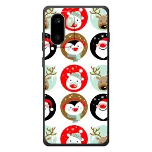 Силиконовый бампер на рождество для OnePlus 15R (Рождественский принт)