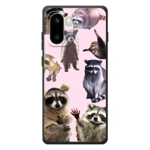Силиконовый Чехол с Енотами на OnePlus 15R (Смешные Еноты)