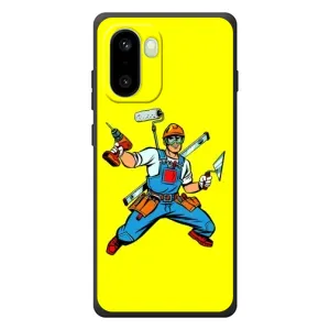Силіконовий бампер (Працівники) на OnePlus 15R (Будівельник)