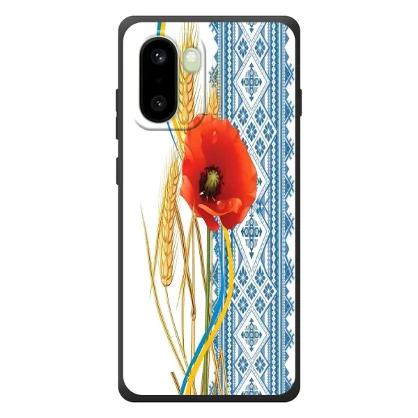 Чехол с рисунком «Вышиванка с цветком» для OnePlus 15R Чехол с рисунком «Вышиванка с цветком» для OnePlus 15R