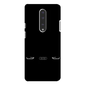 Силіконовий бампер з картинкою машини на OnePlus 7 Pro (Сілует Audi)