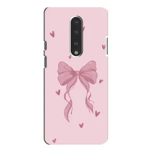 Чохол банти для OnePlus 7 Pro (Бант на рожевому)