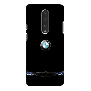Силіконовий бампер з картинкою машини на OnePlus 7 Pro (Чорний BMW)