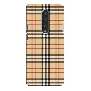 Чохол з Брендами одягу на ВанПлас 7 Про (Burberry стиль)