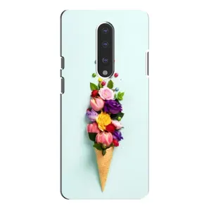 Чохли з тематикою "КВІТИ" на OnePlus 7 Pro (Квітка-морозиво)