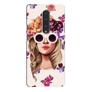 Чехол с рисунком «Девушка в очках» для OnePlus 7 Pro