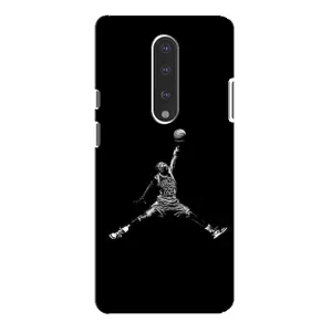 Силиконовый Чехол Nike Air Jordan на ВанПлас 7 Про (Джордан)