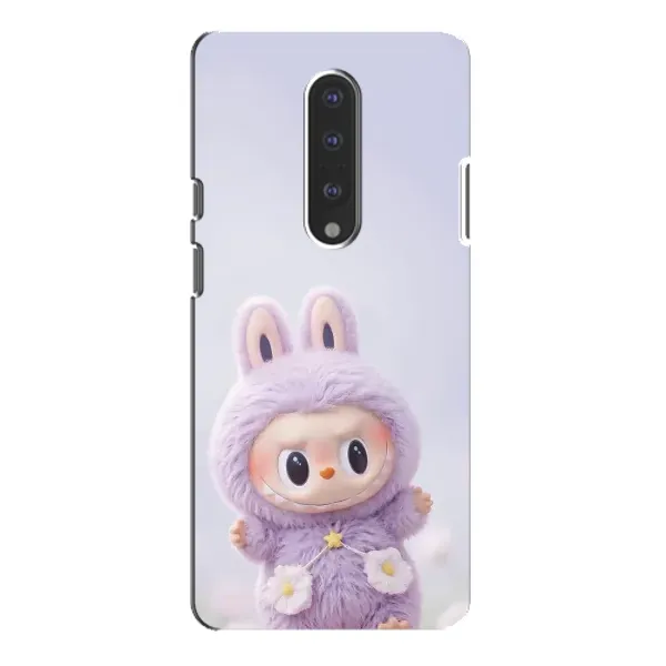 Чехол с рисунком «Фиолетовый Лабубу» для OnePlus 7 Pro Чехол с рисунком «Фиолетовый Лабубу» для OnePlus 7 Pro