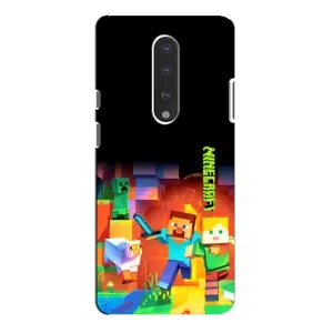 Чохли для OnePlus 7 Pro (Персонажі МайнКрафт) (Герой Майнкрафт)