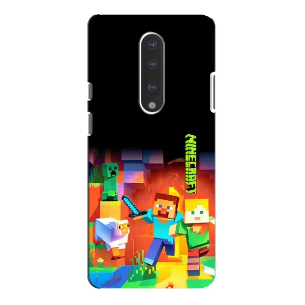 Чехол с рисунком «Герой Майнкрафт» для OnePlus 7 Pro
