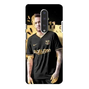 Силиконовый Чехол OnePlus 7 Pro (Gold Neymar)