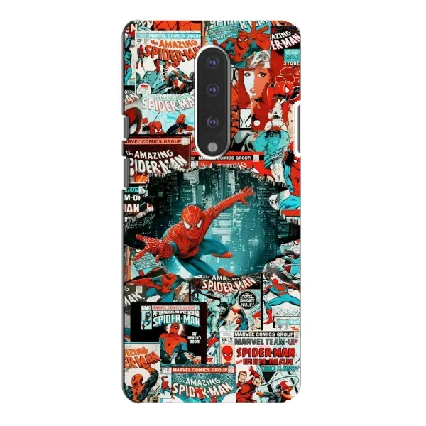 Чехол с рисунком «Комиксы Человек Паук» для OnePlus 7 Pro Чехол с рисунком «Комиксы Человек Паук» для OnePlus 7 Pro