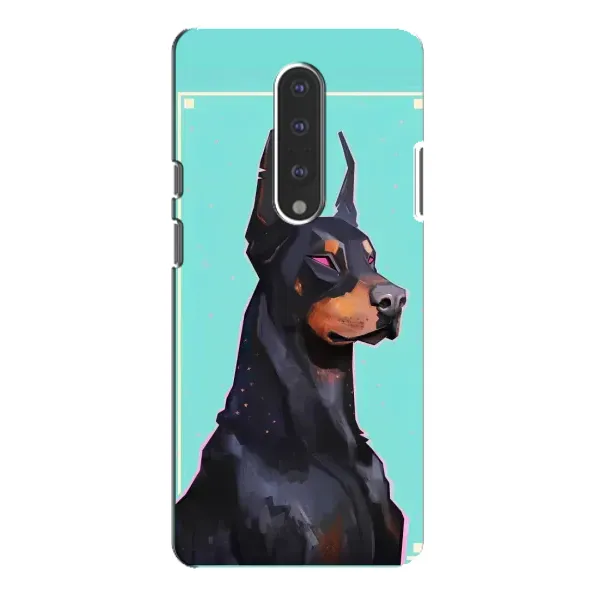 Чехол с рисунком «Король доберман» для OnePlus 7 Pro