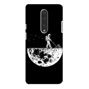 Силиконовый Чехол с принтом "Космонавты" на OnePlus 7 Pro (Космонавт)