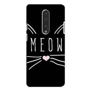Бампер с изображением Котиков для ВанПлас 7 Про (КОТИК MEOW)
