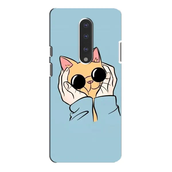 Чехол с рисунком «КОТИК в очках» для OnePlus 7 Pro Чехол с рисунком «КОТИК в очках» для OnePlus 7 Pro
