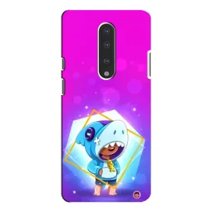 Чохол Бравл Старс для OnePlus 7 Pro (Леон у костюмі Акули)
