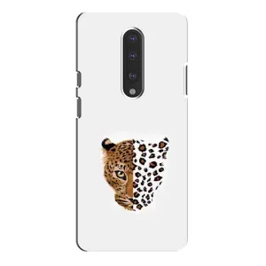 Чехол с рисунком «Леопард на белом» для OnePlus 7 Pro