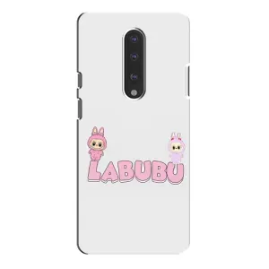 Чехол с принтом Лабубу для OnePlus 7 Pro (Логотип Лабубу)