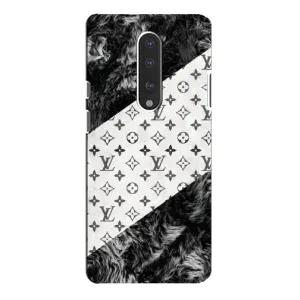 Чехол с рисунком «LV на белом» для OnePlus 7 Pro