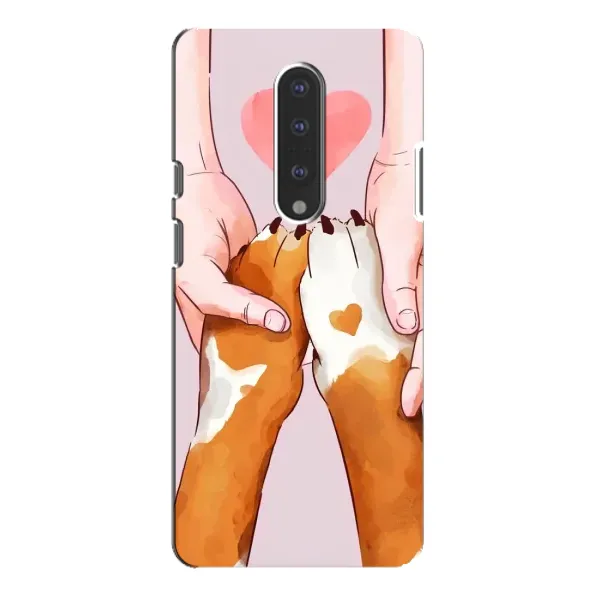Чехол с рисунком «Любовь к собакам» для OnePlus 7 Pro Чехол с рисунком «Любовь к собакам» для OnePlus 7 Pro