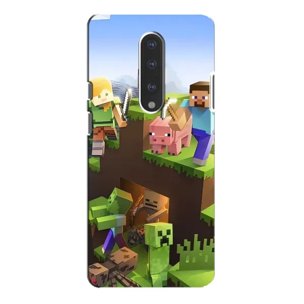 Чехол с рисунком «Майн-крафт» для OnePlus 7 Pro