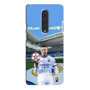Чехол (TPU) с Футболистом на OnePlus 7 Pro (Mbappe Real)